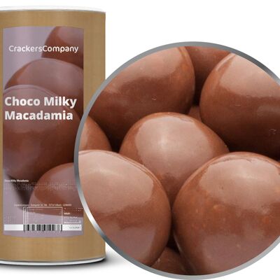 Macadamia al latte intero, Choco Milky Macadamia PU con 9 pezzi. u. Contenuto 800 g per pezzo.