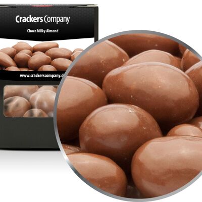 Mandorle al latte intero, Choco Milky Almond PU con 32 pezzi. u. Contenuto 115 g per pezzo.