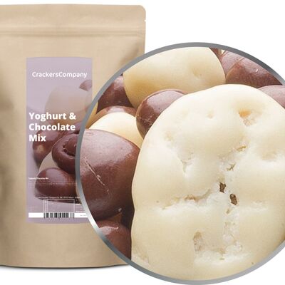 Mix yogurt-cioccolato noci-uvetta, mix yogurt-cioccolato PU con 8 pezzi. u. Contenuto 700 g per pezzo.