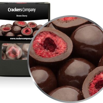 Amarene scure, Brown Cherry PU con 32 pezzi. u. Contenuto 75 g per pezzo.