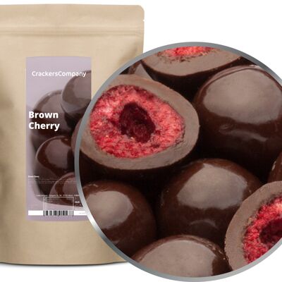 Amarene scure, Brown Cherry PU con 8 pezzi. u. Contenuto di 500 g per pezzo.