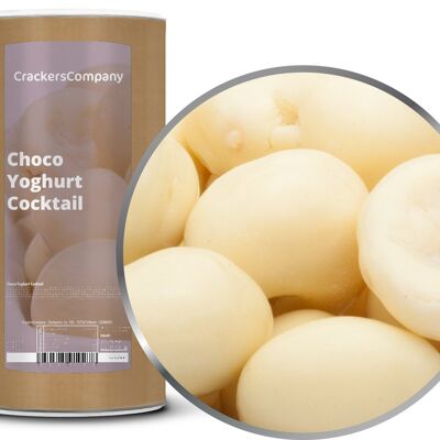 Mezcla de yogur, chocolate, frutas y nueces, cóctel de yogur de chocolate PU con 9 piezas. Ud. Contenido de 750 g por pieza.