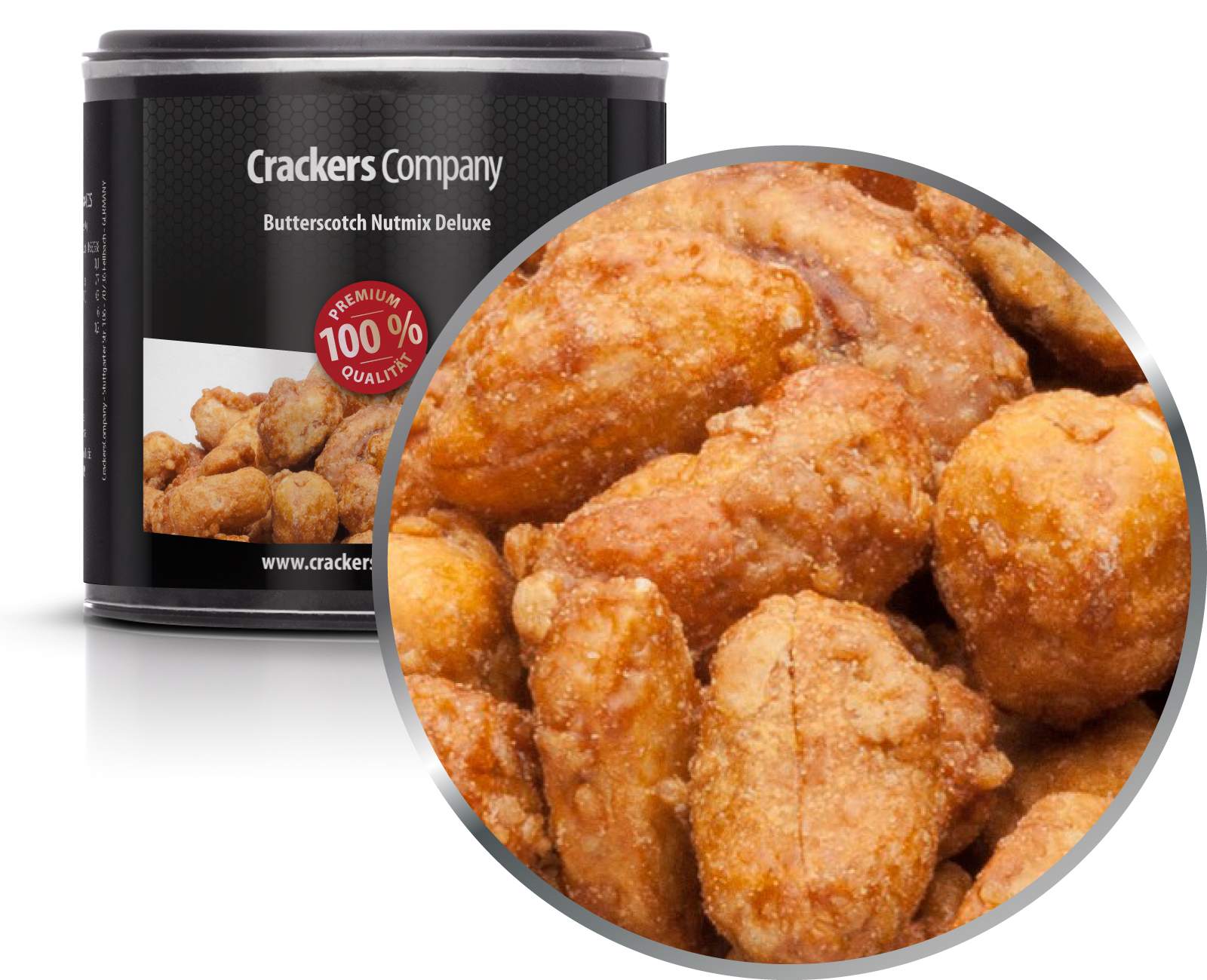 Karamellisierte Butter-Nussmischung, Butterscotch Nutmix Deluxe VPE mit 36 Stk. u. 75g Inhalt je Stk.