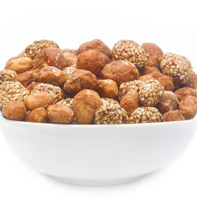Honey-sesame nut mix, Honey Sesame Nuts VPE with 1 pc. and 3000g content per piece