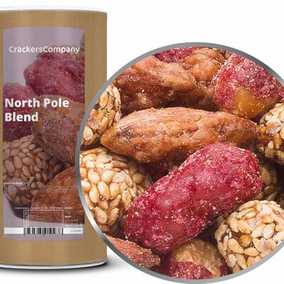 Miscela di mandorle e arachidi tostate, North Pole Blend PU con 9 pezzi. u. Contenuto 700 g per pezzo.