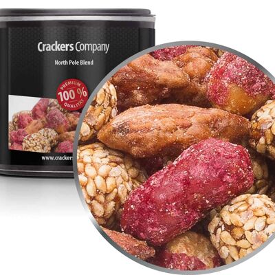 Miscela di mandorle e arachidi tostate, North Pole Blend PU con 36 pezzi. u. Contenuto 80 g per pezzo.