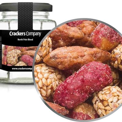 Miscela di mandorle e arachidi tostate, North Pole Blend PU con 25 pezzi. u. Contenuto 80 g per pezzo.