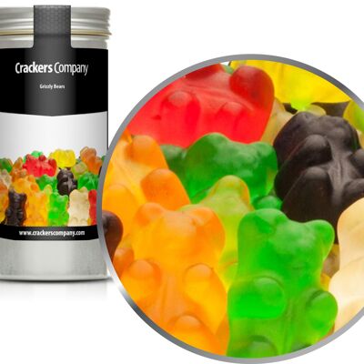 Oursons gommeux fruités, Grizzly Bears PU avec 40 pièces. toi. Contenu de 100 g par pièce.
