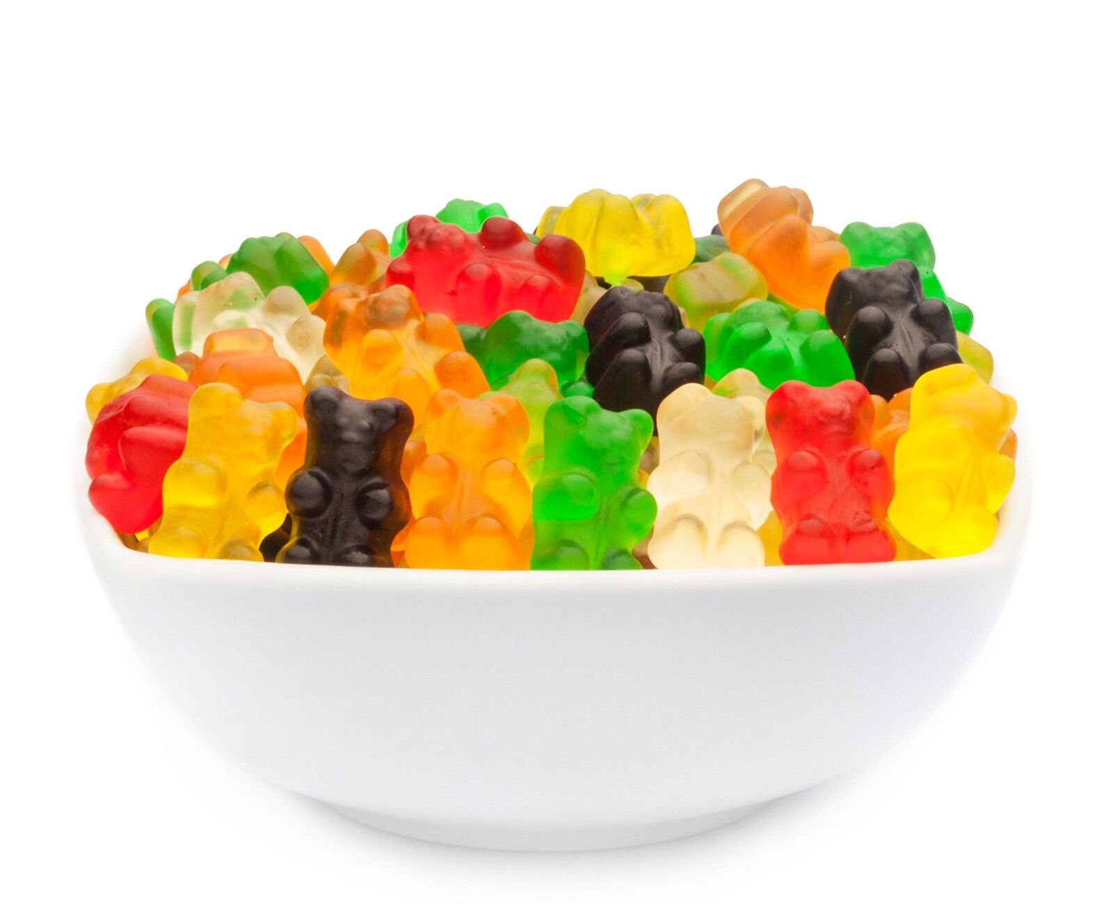 Ositos de goma afrutados, Grizzly Bears PU con 1 pieza. Ud. Contenido de 3000 g por pieza.