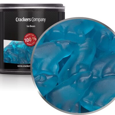 Refrescantes osos polares, Ice Bears PU con 36 piezas. Ud. Contenido de 100 g por pieza.