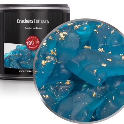 Oursons glacés avec or, Golden Ice Bears PU avec 36 pièces. toi. Contenu de 100 g par pièce.