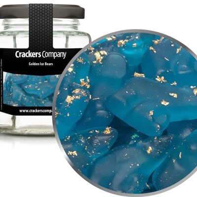 Oursons glacés avec or, Golden Ice Bears PU avec 25 pièces. toi. Contenu de 100 g par pièce.