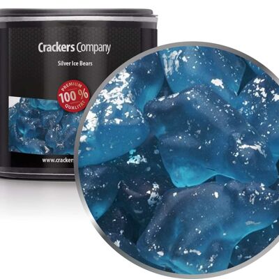 Oursons glacés avec argent, Silver Ice Bears PU avec 36 pièces. toi. Contenu de 100 g par pièce.