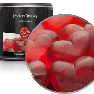 Coeurs de jus de fruits framboise, Coeurs Fruités Rouges PU de 36 pièces. toi. Contenu de 120 g par pièce.