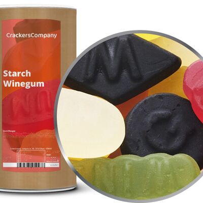 Gomma da masticare, Starch Winegum PU con 9 pezzi. u. Contenuto 1050 g per pezzo.