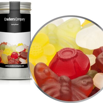 Miscela di succhi di frutta senza gelatina, Spring Blend PU con 40 pezzi. u. Contenuto 120 g per pezzo.