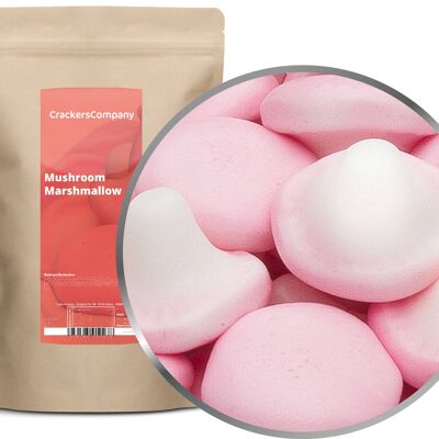 Champiñones en espuma de azúcar, champiñones y malvavisco PU con 8 piezas. Ud. Contenido de 500 g por pieza.