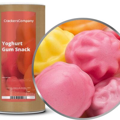 Snack gommoso allo yogurt, snack gommoso allo yogurt PU con 9 pezzi. u. Contenuto 800 g per pezzo.