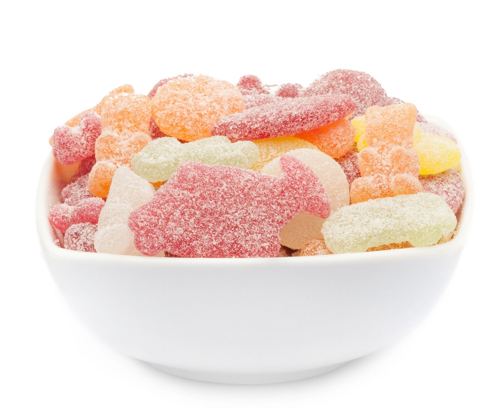 Bonbons gommeux extra-aigres, Extra Sour Mix PU avec 1 pièce. toi. Contenu de 3000g par pièce.