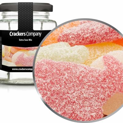 Caramelos de goma extra amargos, Extra Sour Mix PU con 25 piezas. Ud. Contenido de 90 g por pieza.