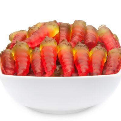 Baccelli in gomma per peperoncino, Red Hot Chili Peppers PU con 1 pezzo. u. Contenuto 3000 g per pezzo