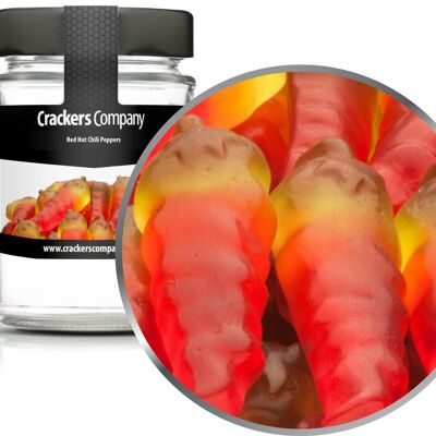 Baccelli in gomma per peperoncino, Red Hot Chili Peppers PU con 45 pezzi. u. Contenuto 100 g per pezzo