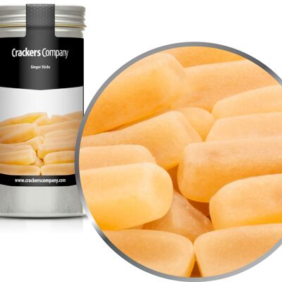 Bastoncini di gomma allo zenzero, Ginger Sticks PU con 40 pezzi. u. Contenuto 90 g per pezzo.