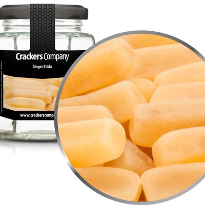 Bastoncini di gomma allo zenzero, Ginger Sticks PU con 25 pezzi. u. Contenuto 90 g per pezzo.