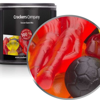 Gominolas de frutas de fútbol, Soccer Gum Mix PU con 36 piezas. Ud. Contenido de 110 g por pieza.