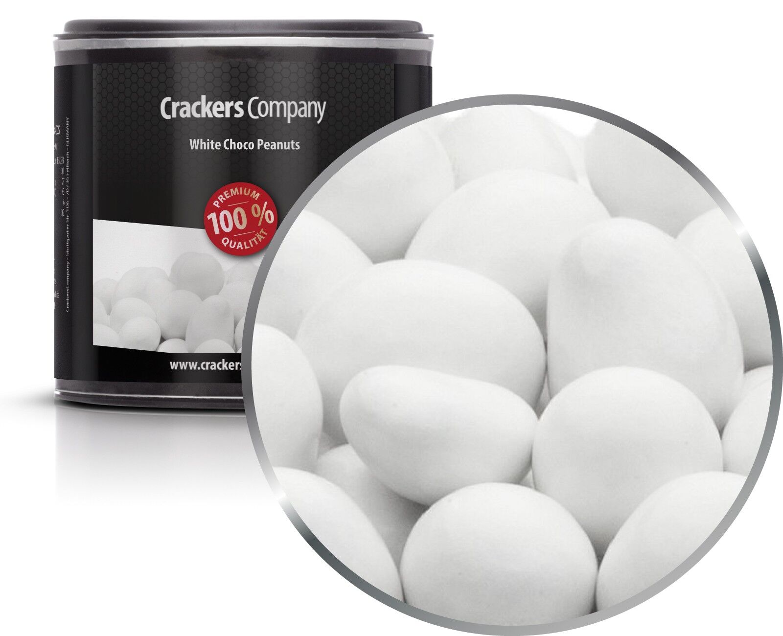 Bunte Schoko Erdnüsse, White Choco Peanuts VPE mit 36 Stk. u. 110g Inhalt je Stk.