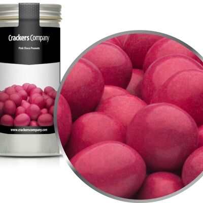 Arachidi di cioccolato colorate, Pink Choco Peanuts PU con 40 pezzi. u. Contenuto 110 g per pezzo.
