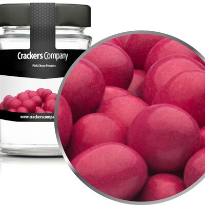 Arachidi di cioccolato colorate, Pink Choco Peanuts PU con 45 pezzi. u. Contenuto 110 g per pezzo.