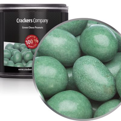 Cacahuetes de chocolate de colores, Green Choco Peanuts PU con 36 piezas. Ud. Contenido de 110 g por pieza.