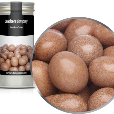 Arachidi di cioccolato colorate, Brown Choco Peanuts PU con 40 pezzi. u. Contenuto 110 g per pezzo.