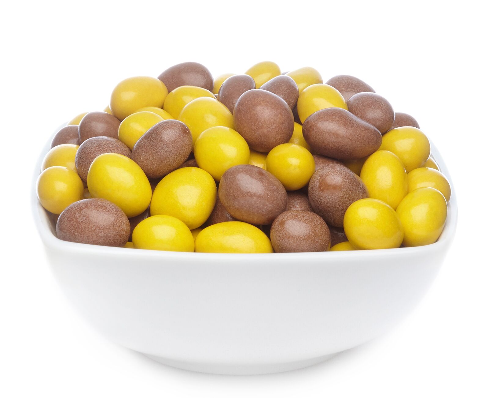 Bunte Schoko Erdnüsse Yellow & Brown Peanuts. VPE mit 1 Stk. u. 5000g Inhalt je St