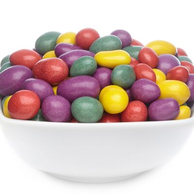 Cacahuètes au chocolat colorées Cacahuètes jaunes, rouges, vertes et violettes. UE avec 1 pièce. toi. 5000g