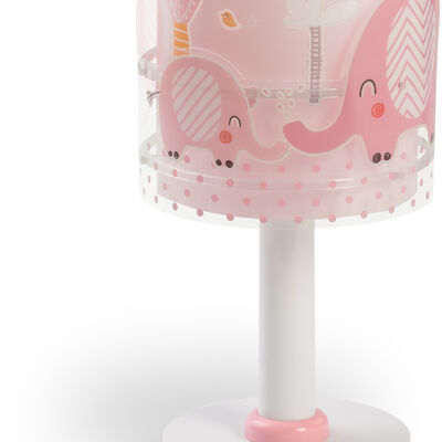 TABLE LAMP LITTLE ELEPHANT PINK