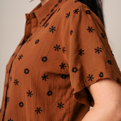 Camicetta di cotone vintage