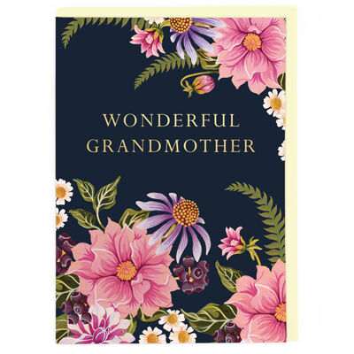 Wonderful Grandmother Greeting Card