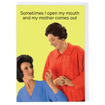 Mi madre Tarjetas de felicitación