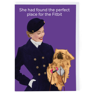 Fitbit Greeting Card