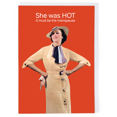 Menopause Greeting Card