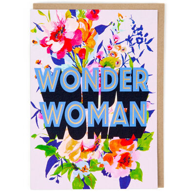 mujer maravilla Tarjetas de felicitación