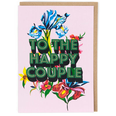 Pareja feliz Tarjetas de felicitación