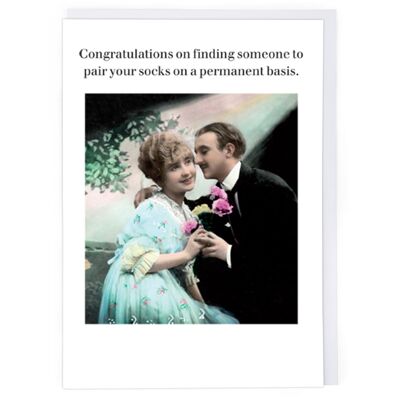 Pair Of Socks Greeting Card