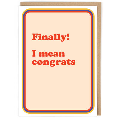 CONGRATULATIONS