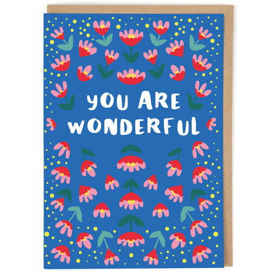 Wonderful Valentine Card
