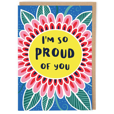 Proud Of You Congratulations Card