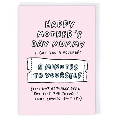 Vale para mamá Tarjetas de felicitación