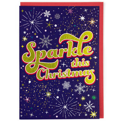 Sparkle This Christmas Card